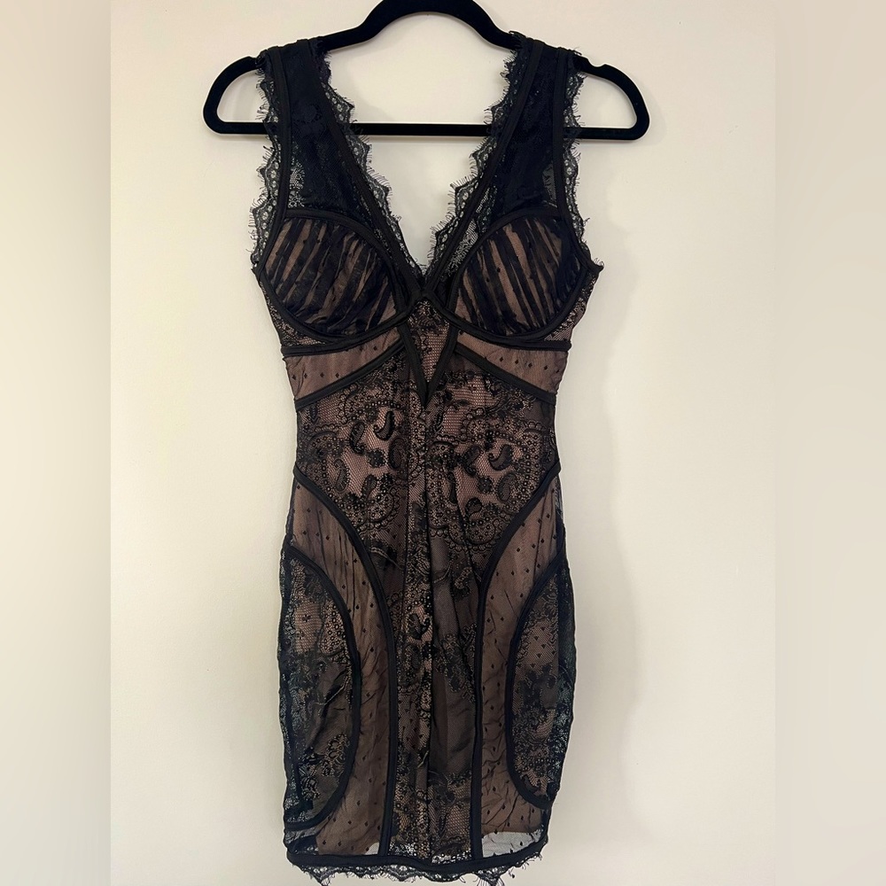BEBE VINTAGE MINI DRESS